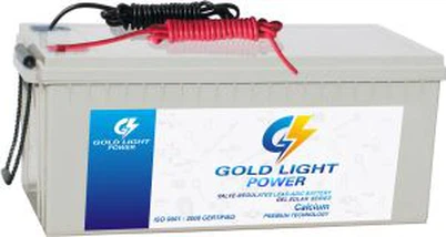 Pin năng lượng mặt trời GEL 12V200AH có giá trị được điều chỉnh Sản phẩm tiêu chuẩn