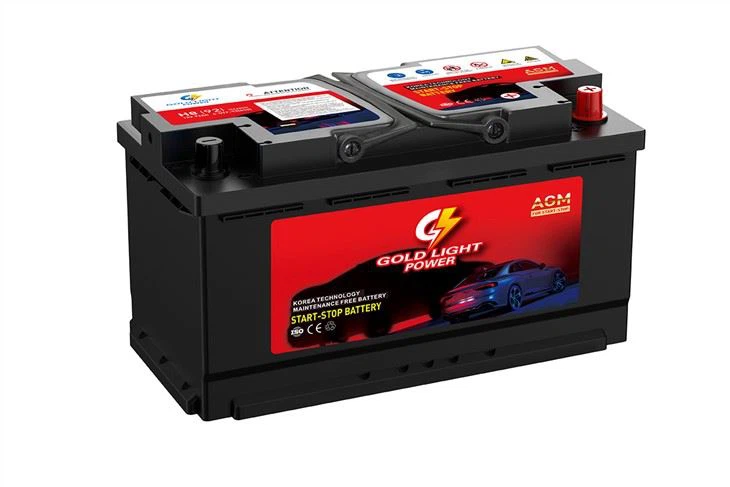 Pin Agm/Efb Start-stop 6-QTF-92 H8 12Ắc quy Mf ô tô axit chì V92Ah với 850 CCA cho xe cộ/ô tô